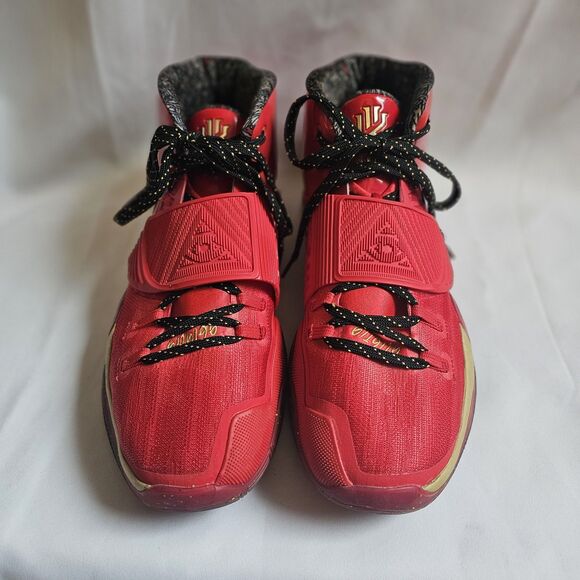 Nike Kyrie 6 University Red Gold Men’s Size 15 Basketball Shoes main image 4
